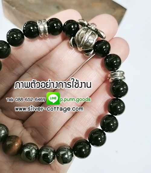 ลูกปัด Stainless Steel 8x4มม.