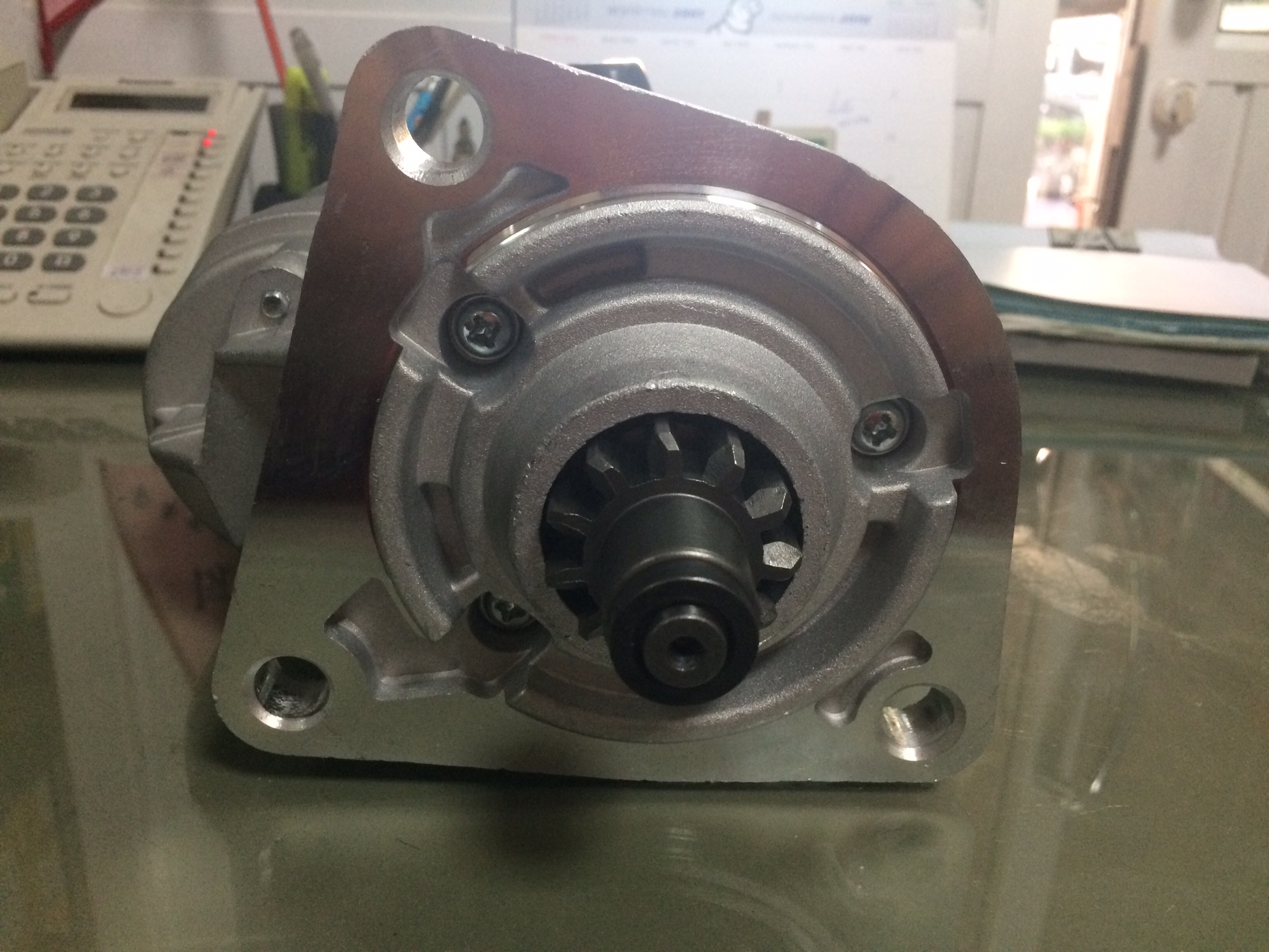 มอเตอร์สตาร์ท HINO 3 หู EH100 EH300 EH700 HO7C HO7D EC100 24V 11 ฟัน