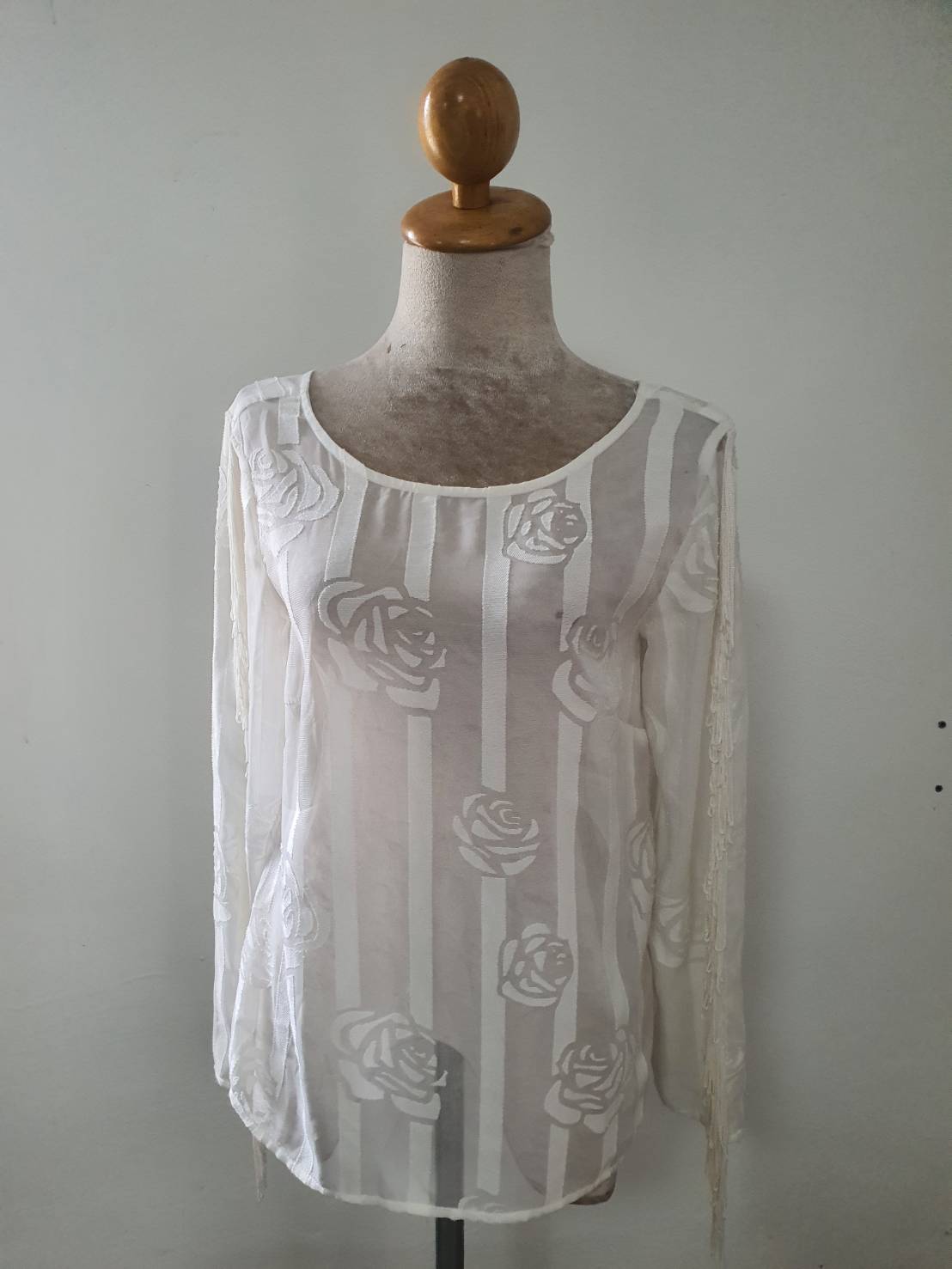 FF06574 เสื้อแฟชั่น ซีทรู มือสอง CPS อก 34 นิ้ว