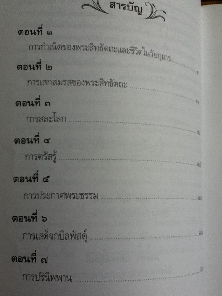 พุทธประวัติประกอบภาพสำหรับเยาวชน/ มณฑา แสงสมบูรณ์ จัดทำคำบรรยายประกอบภาพ, ปยุต เงากระจ่าง เขียนภาพประกอบ