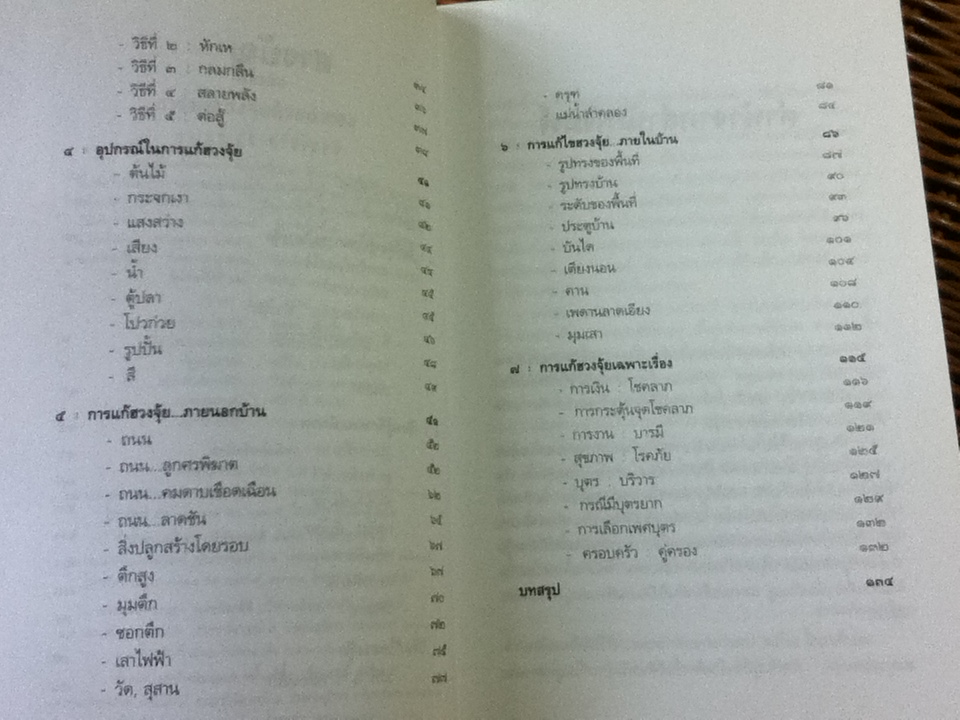 เคล็ดลับการแก้ฮวงจุ้ยด้วยตัวเอง/ มาโนช ประภาษานนท์