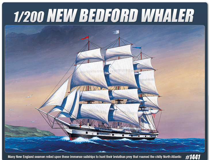 โมเดลเรือ Academy ขนาด 1/200 AC14204 NEW BEDFORD WHALER