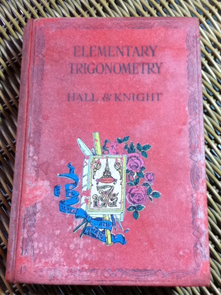 ELEMENTARY TRIGONOMETRY/ HALL & KNIGHT