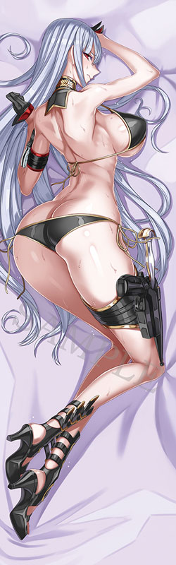 [Exclusive Sale] Valkyria Chronicles DUEL Hugging Pillow Cover Selvaria Bles (Renewal Ver.)(Pre-order)