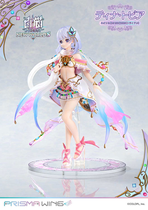 PRISMA WING Shironeko Project Tina Topia Tridollars on Neon Island 1/7 Complete Figure(Pre-order)