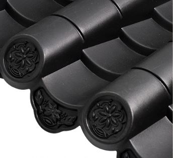 หลังคากระเบื้องชายคาแบบโบราณ เกาหลี จีน ญี่ปุ่น สำหรับตกแต่งสถานที่ต่างๆ 仿古瓦合成树脂瓦仿古瓦合成树脂瓦 Chinese Korean Japanese Antique Eaves for Decorations