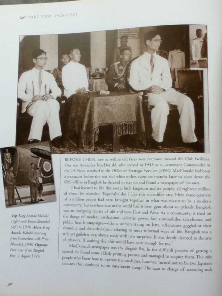 CELEBRATING 100 YEARS THE ROYAL BANGKOK SPORTS CLUB