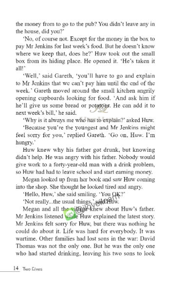 หนังสืออ่านนอกเวลาภาษาอังกฤษเรื่อง Two Lives (ระดับ 3) Two Lives (Level 3)