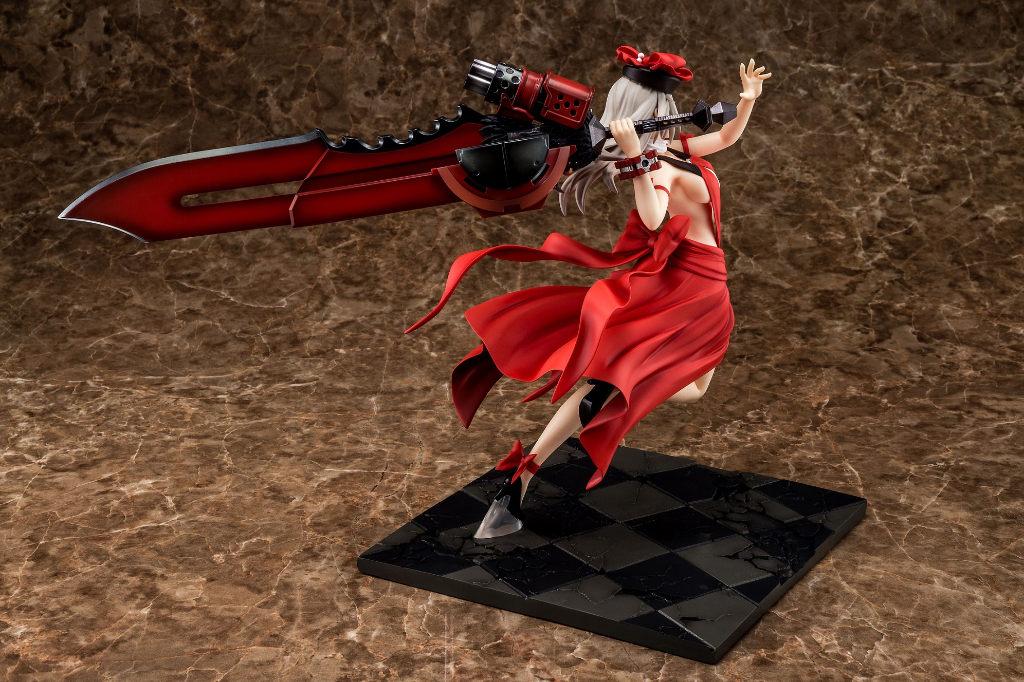 GOD EATER Alisa Ilinichina Amiella Crimson Anniversary Dress Ver. 1/7 Complete Figure(In-Stock)