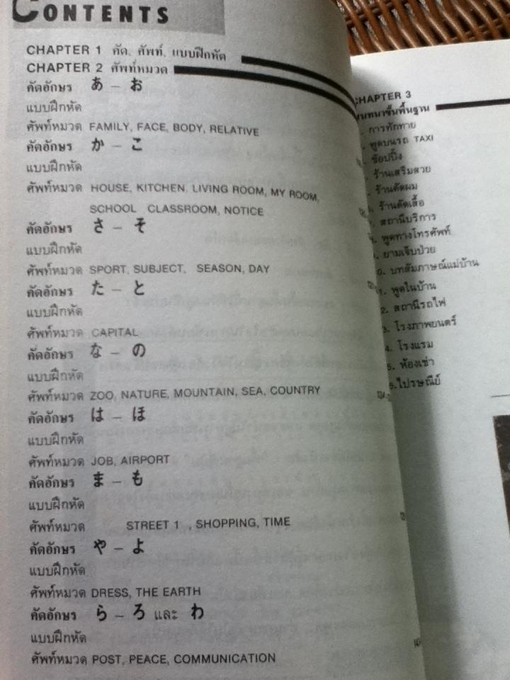 พื้นฐานญี่ปุ่น