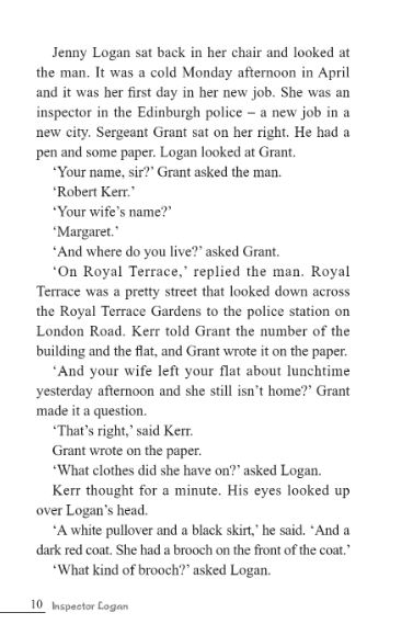 หนังสืออ่านนอกเวลาภาษาอังกฤษ เรื่อง: Inspector Logan (ระดับ 1) + CD Inspector Logan (Level 1) + CD