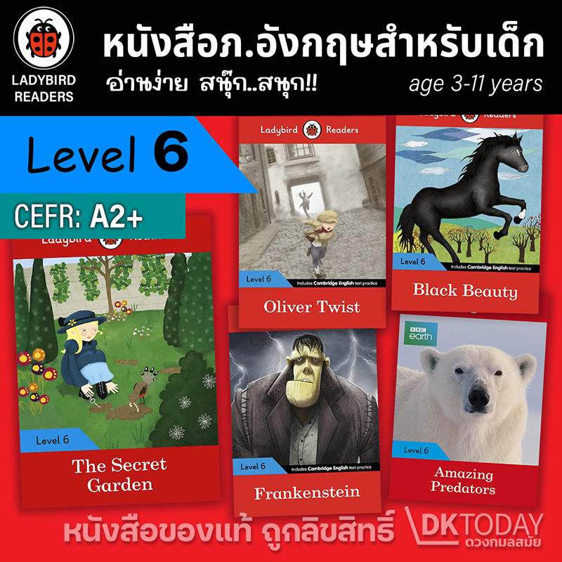 LADYBIRD READERS LEVEL 6