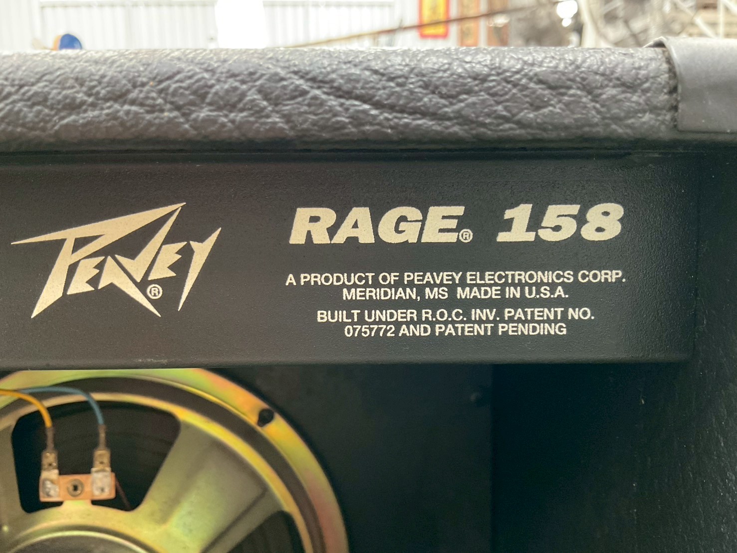 แอมป์กีต้าร์ PEAVEY : RAGE 158