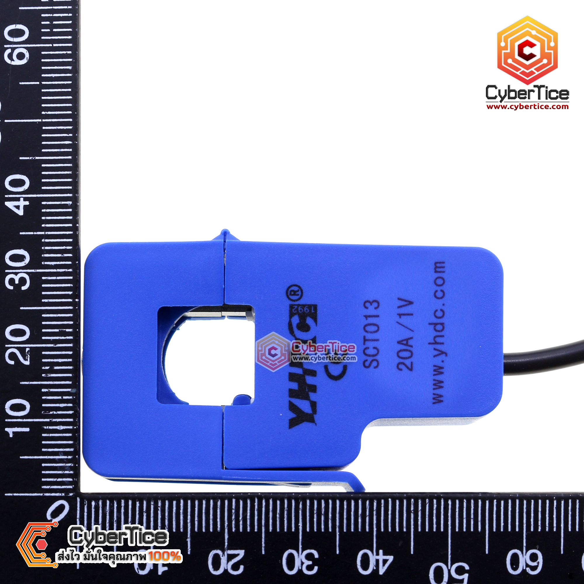 Non-Invasive Current Sensor เซ็นเซอร์วัดกระแสไฟฟ้าแบบไร้สัมผัส CT ...