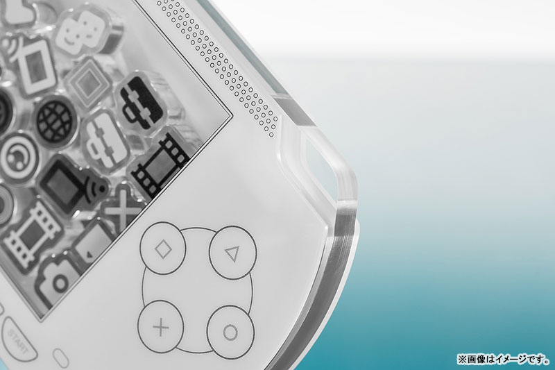 PSP (PlayStation Portable) Rattle Acrylic Stand: White Ver.(Pre-order)