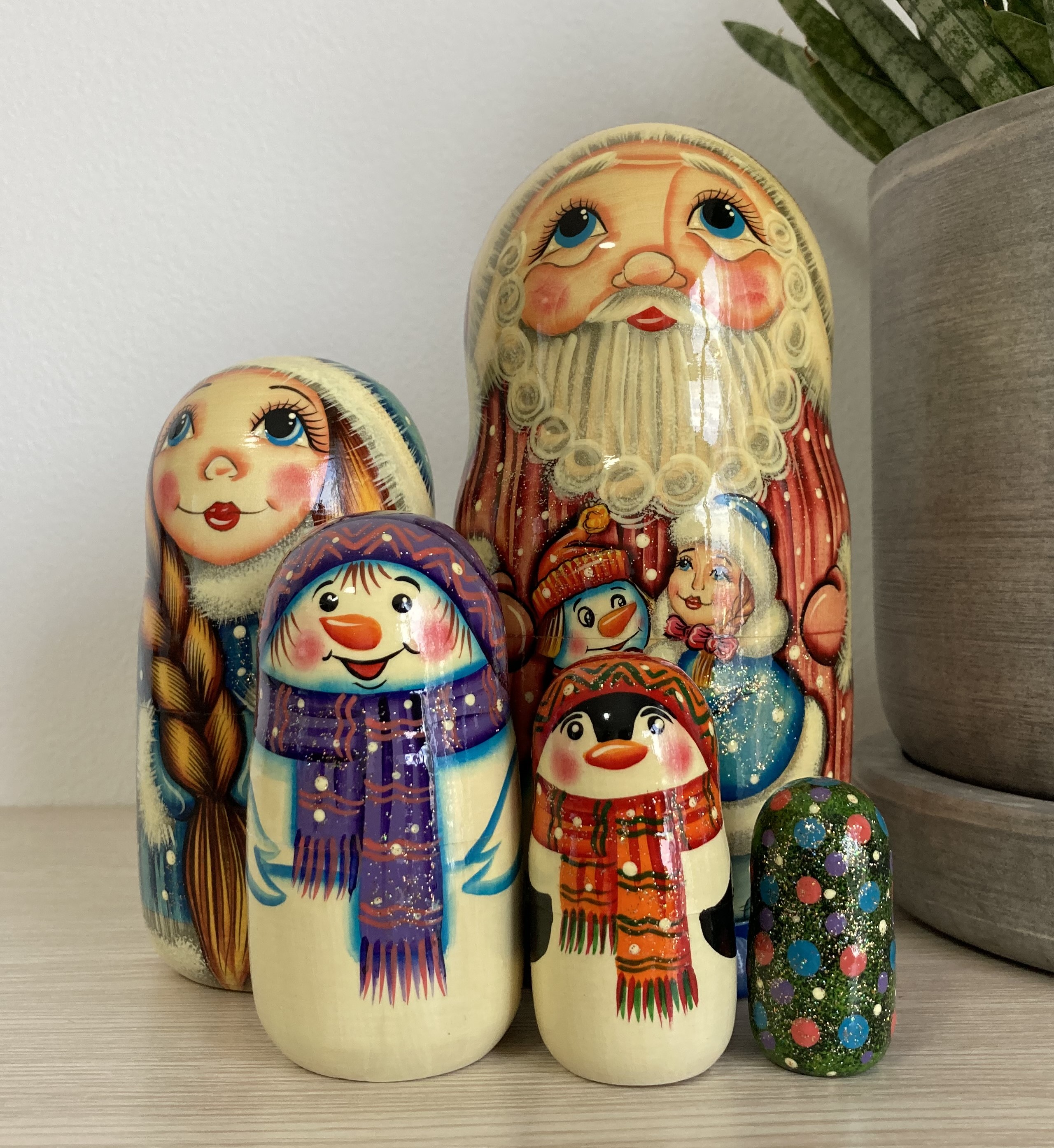 ตุ๊กตาแม่ลูกดกรัสเซีย (Matryoshka) - From Russia With Love "Santa"