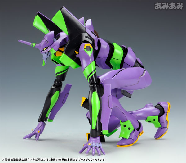 Evangelion: 2.0 You Can (Not) Advance 1/400 General-Purpose Humanoid Battle Weapon Android EVA-01 Test Type Plastic Model(In-Stock)