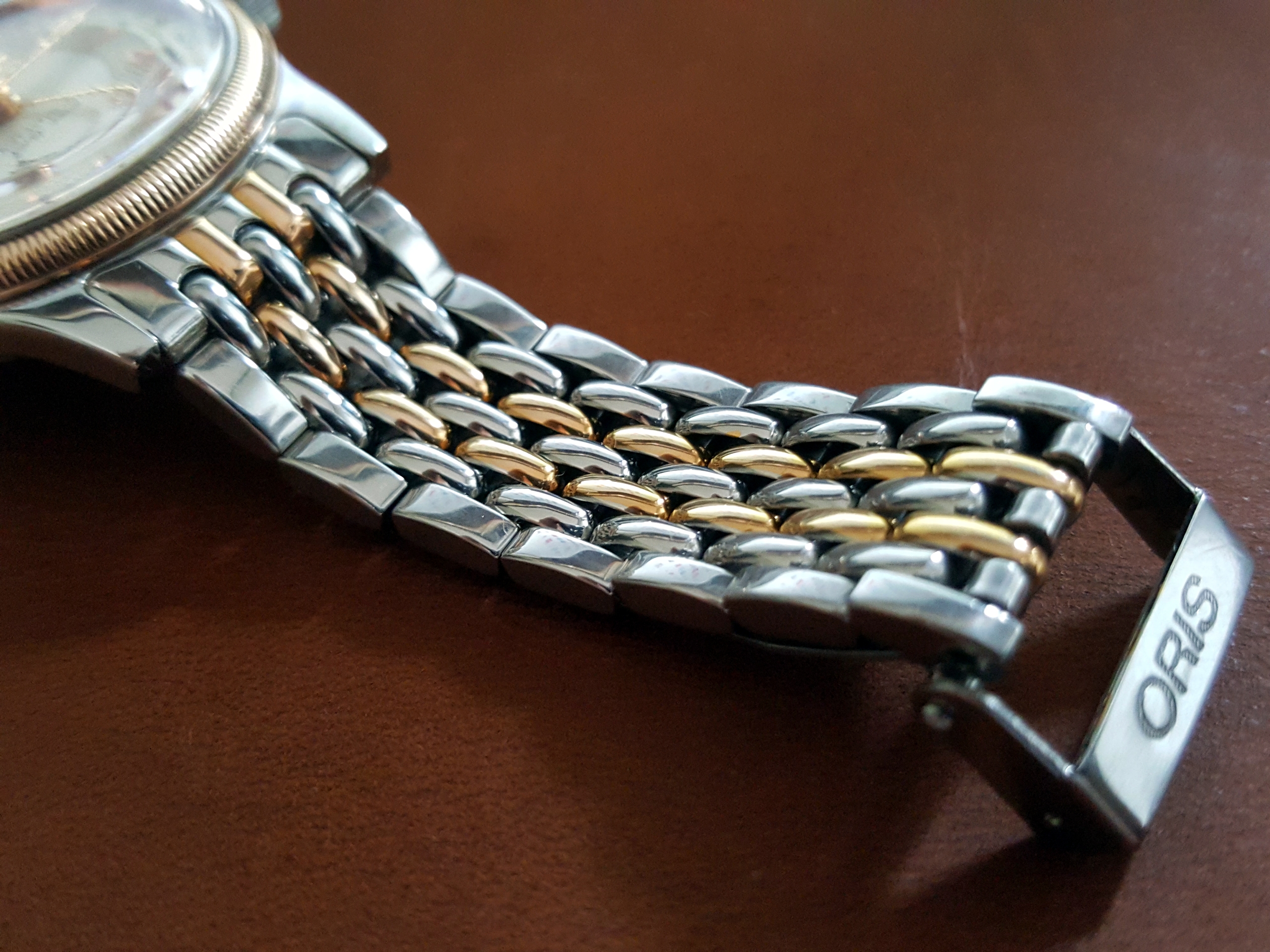 ขาย นาฬิกาข้อมือ Oris Big Crown made Swiss ทอง 2 กษัตริ