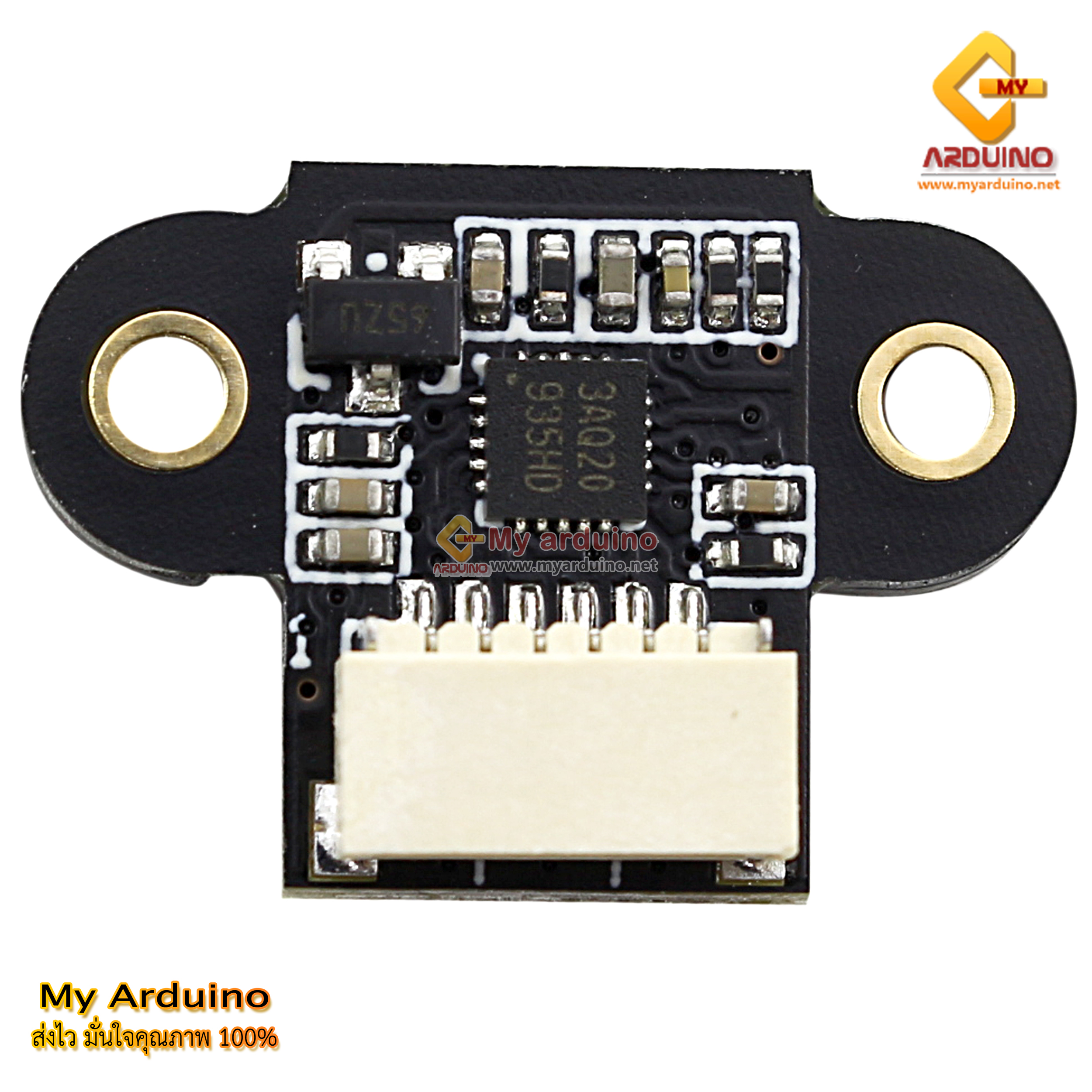 เซ็นเซอร์วัดระยะทางด้วยเลเซอร์ ToF laser ranging sensor module TOF10120 ...