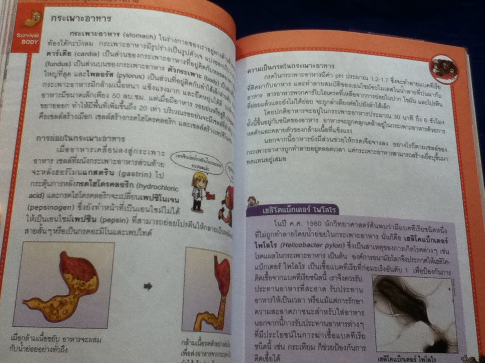 เอาชีวิตรอดในร่างกายมนุษย์