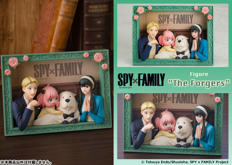 "SPY x FAMILY" Non Articulated Figure "The Forgers"(Pre-order)