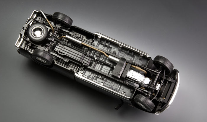 โมเดลรถกระบะ Meng Model ขนาด 1/24 CS-001 Ford F-350 Super-Duty Crew Cab