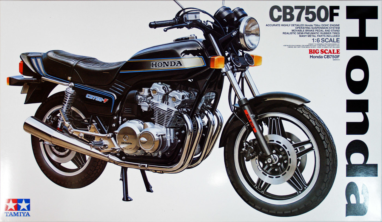 โมเดลมอเตอร์ไซด์ทามิย่า ขนาด 1/6 Tamiya TA16020 Honda CB750F