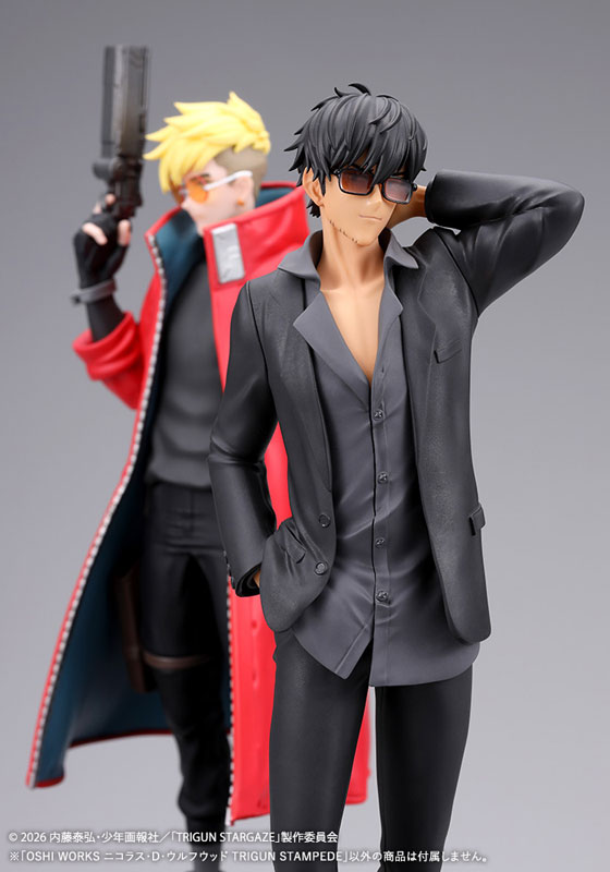 OSHI WORKS TRIGUN STAMPEDE Nicholas D. Wolfwood TRIGUN STAMPEDE 1/8 Complete Figure(Pre-order)