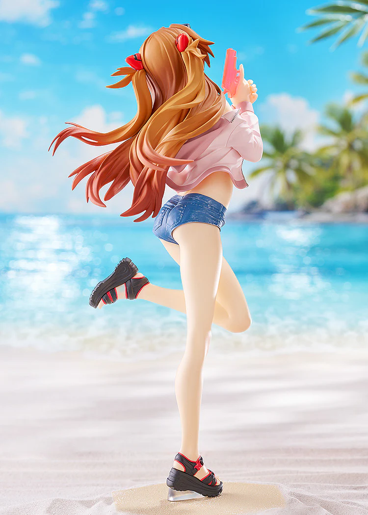 POP UP PARADE BEACH QUEENS Rebuild of Evangelion Asuka Shikinami Langley L Size Complete Figure(Pre-order)