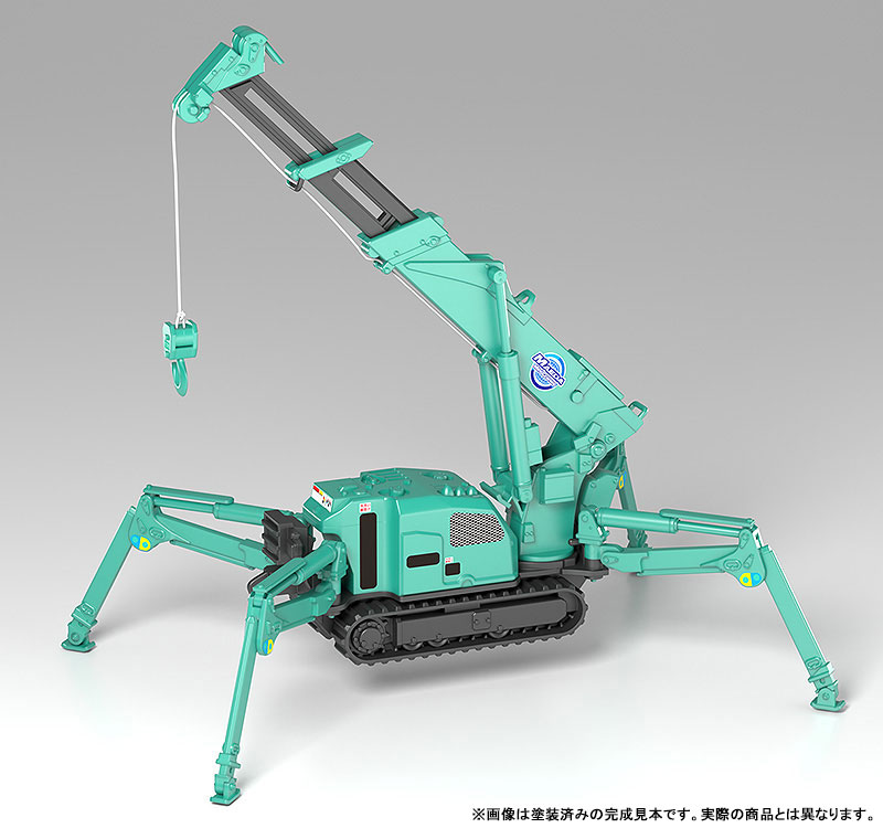 MODEROID MAEDA SEISAKUSHO Spider Crane (Green) Plastic Model(Pre-order)
