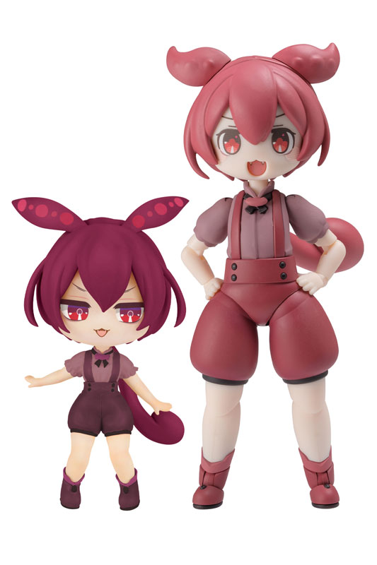 PlaFire Tohoku Zunko Zundamon Project Ankomon (Mini Figure Bundled Set) 1/12 Plastic Model(Pre-order)