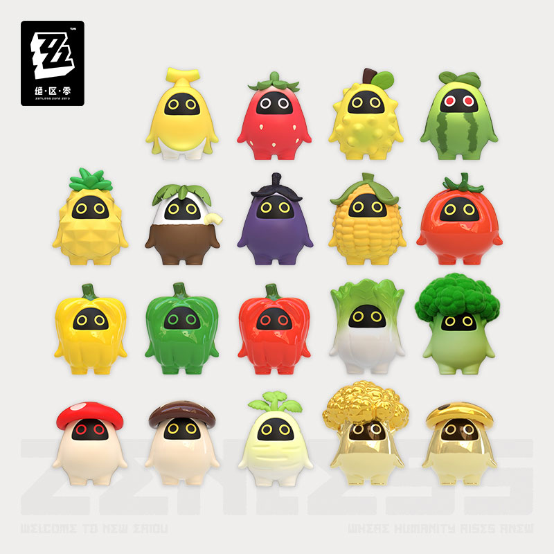 Zenless Zone Zero Vegetable Bangboo Blind Box 12Pack BOX(Provisional Pre-order)