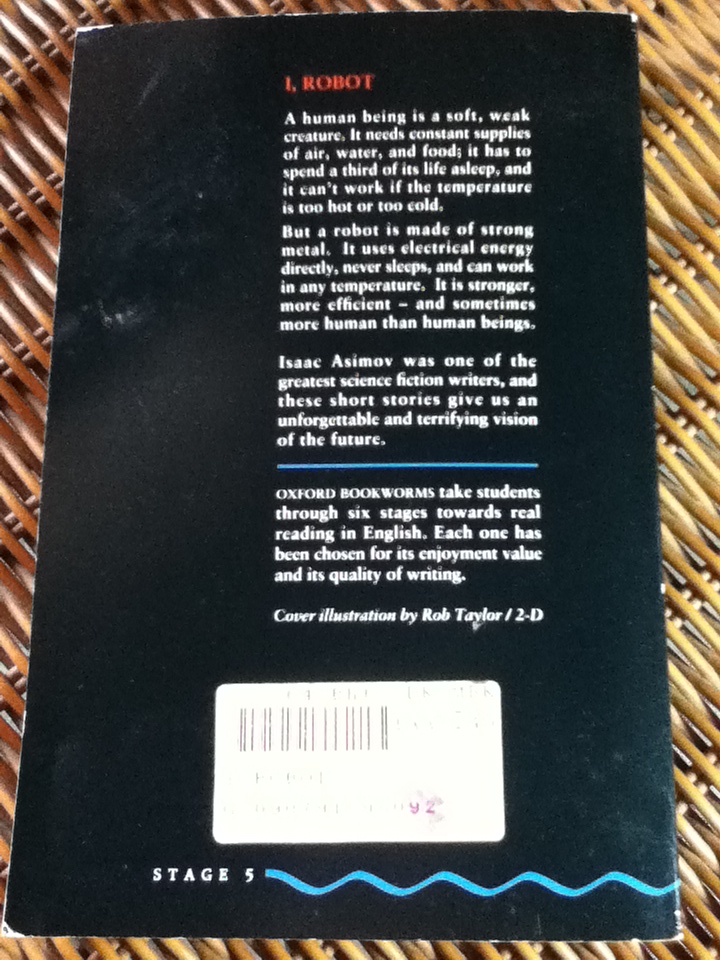 I, ROBOT/ ISAAC ASIMOV (หนังสือแถม)