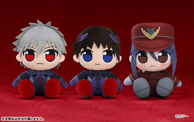 Kuripan Plushie Rebuild of Evangelion Kaworu Nagisa (Black Plugsuit)(Pre-order)