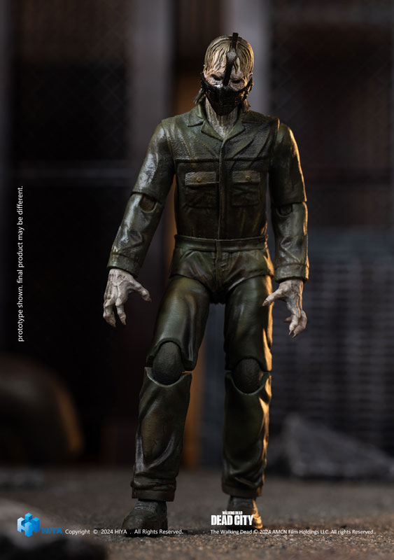 The Walking Dead: Daryl Dixon 1/18 Action Figure Dark Eyes Walker(Provisional Pre-order)