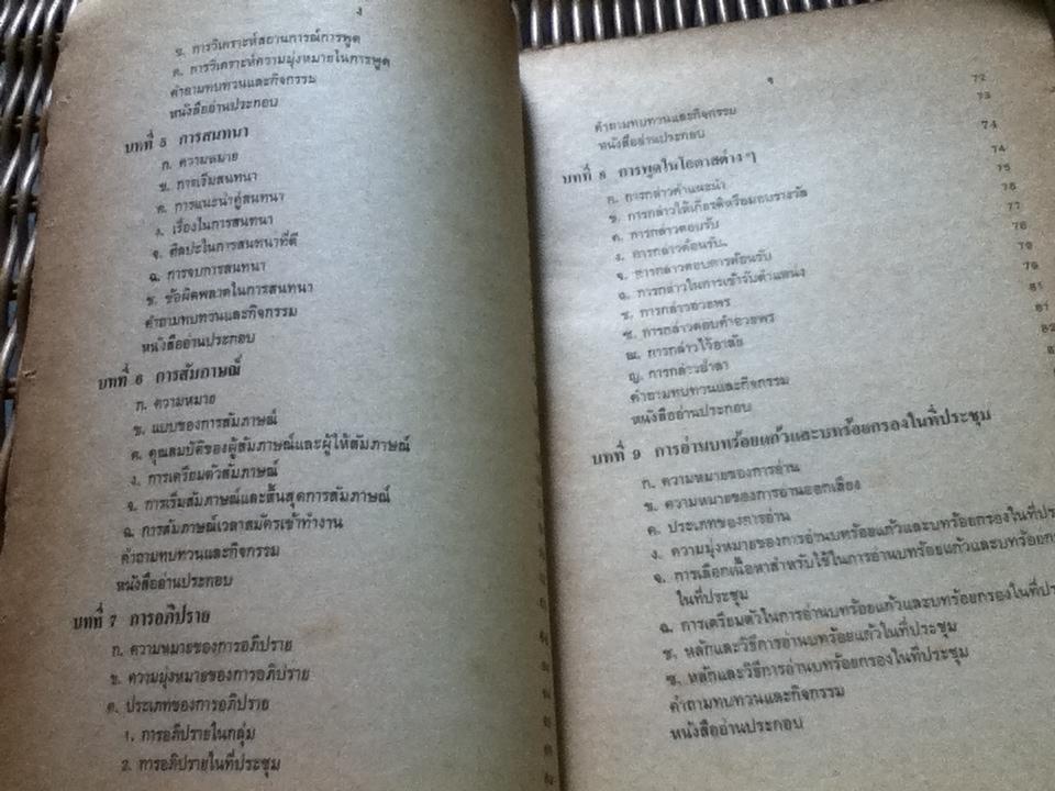 หนังสือเรียนภาษาไทยรายวิชา ท011 การพูด/ ดร.นิพนธ์ ศศิธร และคณะ