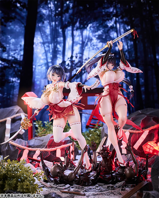 "The Battle Shrine Maidens of Humiliating Servility" Sakuya Todo & Iori Todo Set 1/6 Complete Figure(Pre-order)