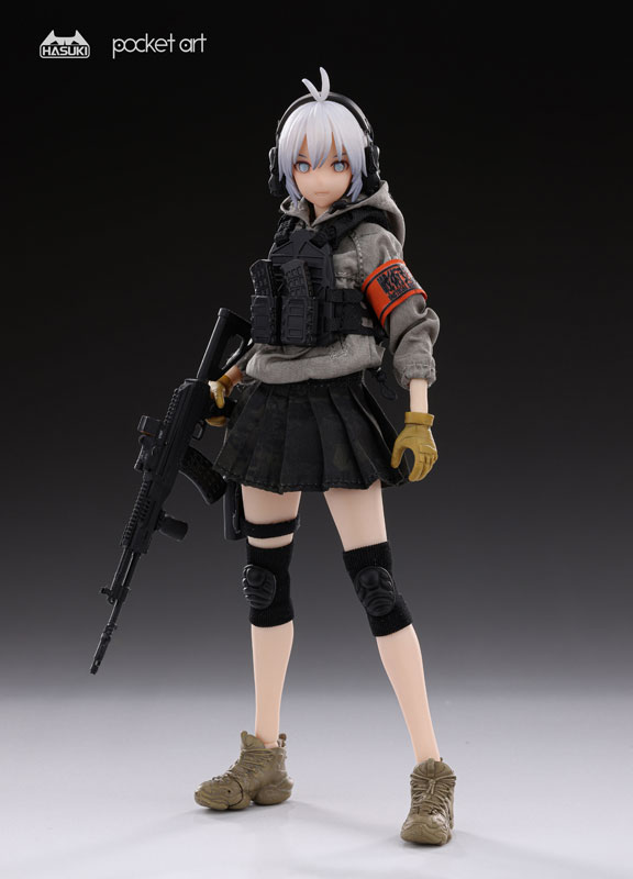 pocket art Series PA003 Rifleman Sasha Habe 1/12 Complete Model Action Figure(In-stock)