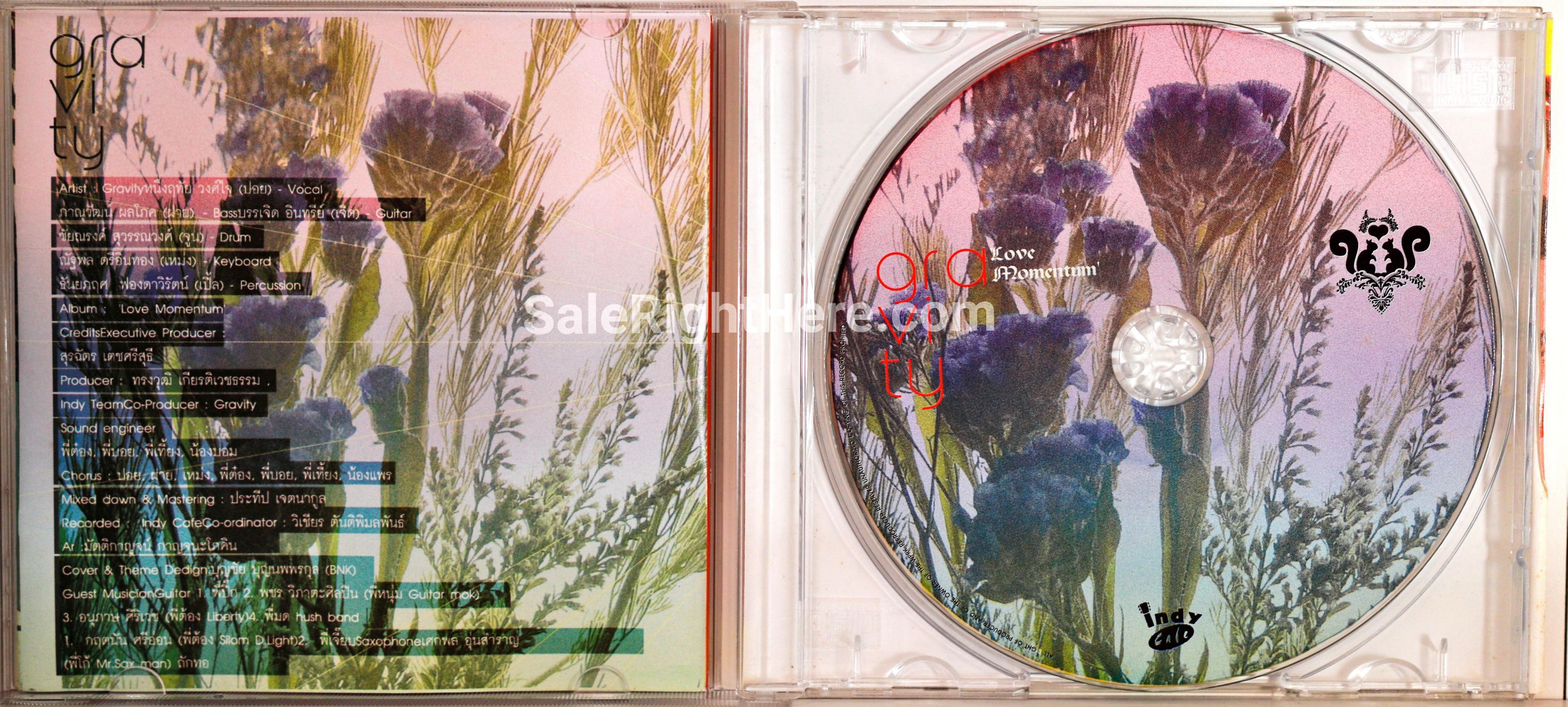 Gravity อัลบั้ม Love Momentum (พ.ศ. 2547)