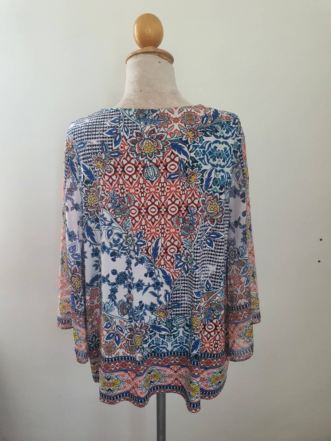 FF05455 เสื้อผ้ามือสอง ลวดลายสวย แบรนด์ Chico's