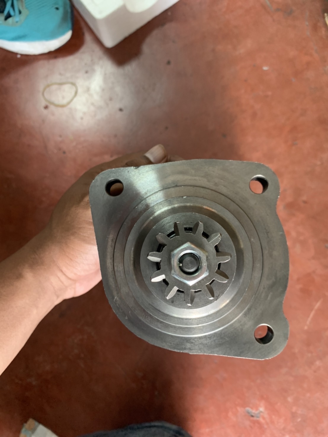 ไดสตาร์ท Benz BOSCH หัวลาก Scania 24V 11 ฟัน เฟืองโต 41 mm 6.6 KW