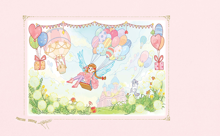 (Pre-order) สมุดภาพระบายสี Alice's dream