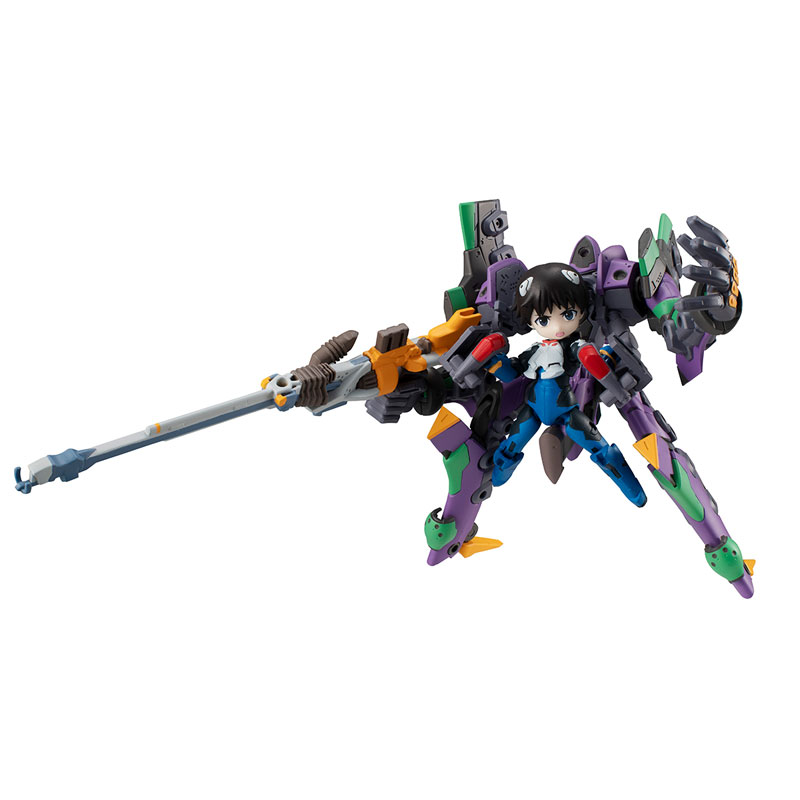 [Exclusive Sale] Desktop Army Rebuild of Evangelion Shinji Ikari & Evangelion Unit-01(Pre-order)