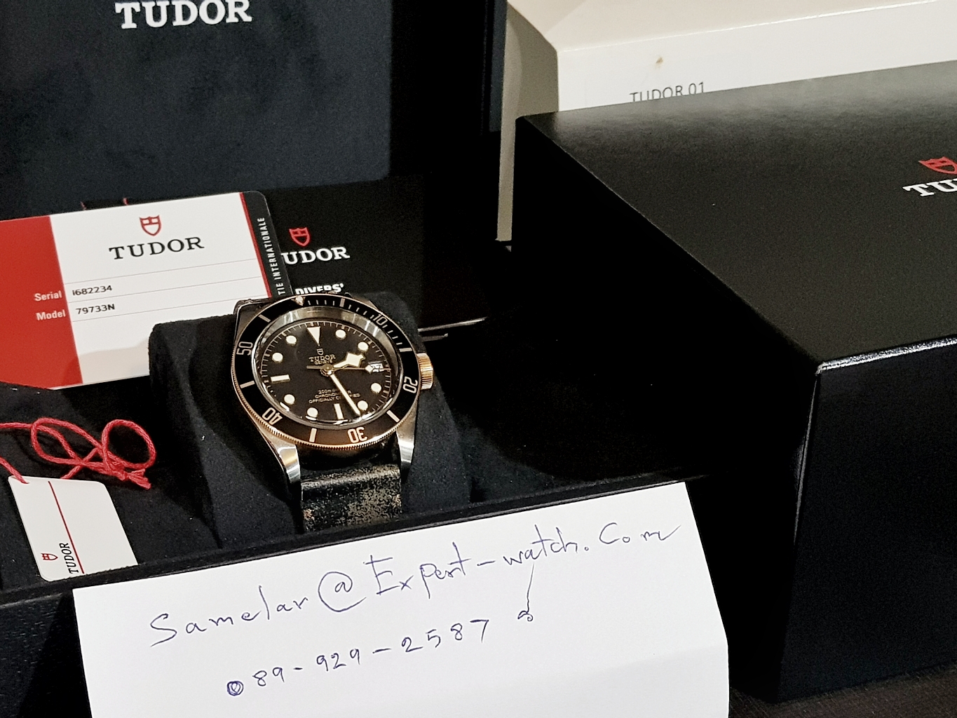 นาฬิกา Tudor Black Bay S&G ทูโทน ครบset ศูนย์ไทย