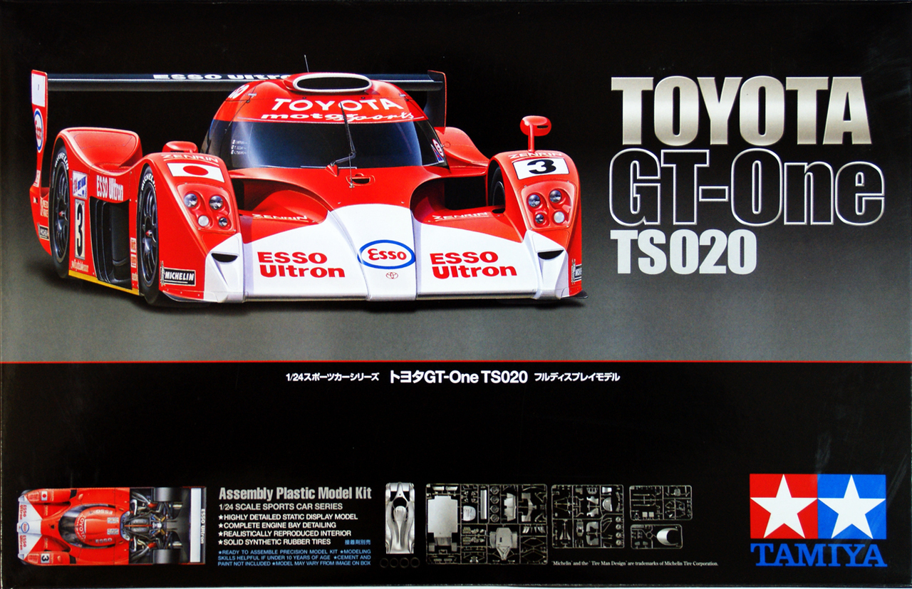 โมเดลรถจำลองทามิย่า ขนาด 1/24 TA24222 Toyota GT-One TS020