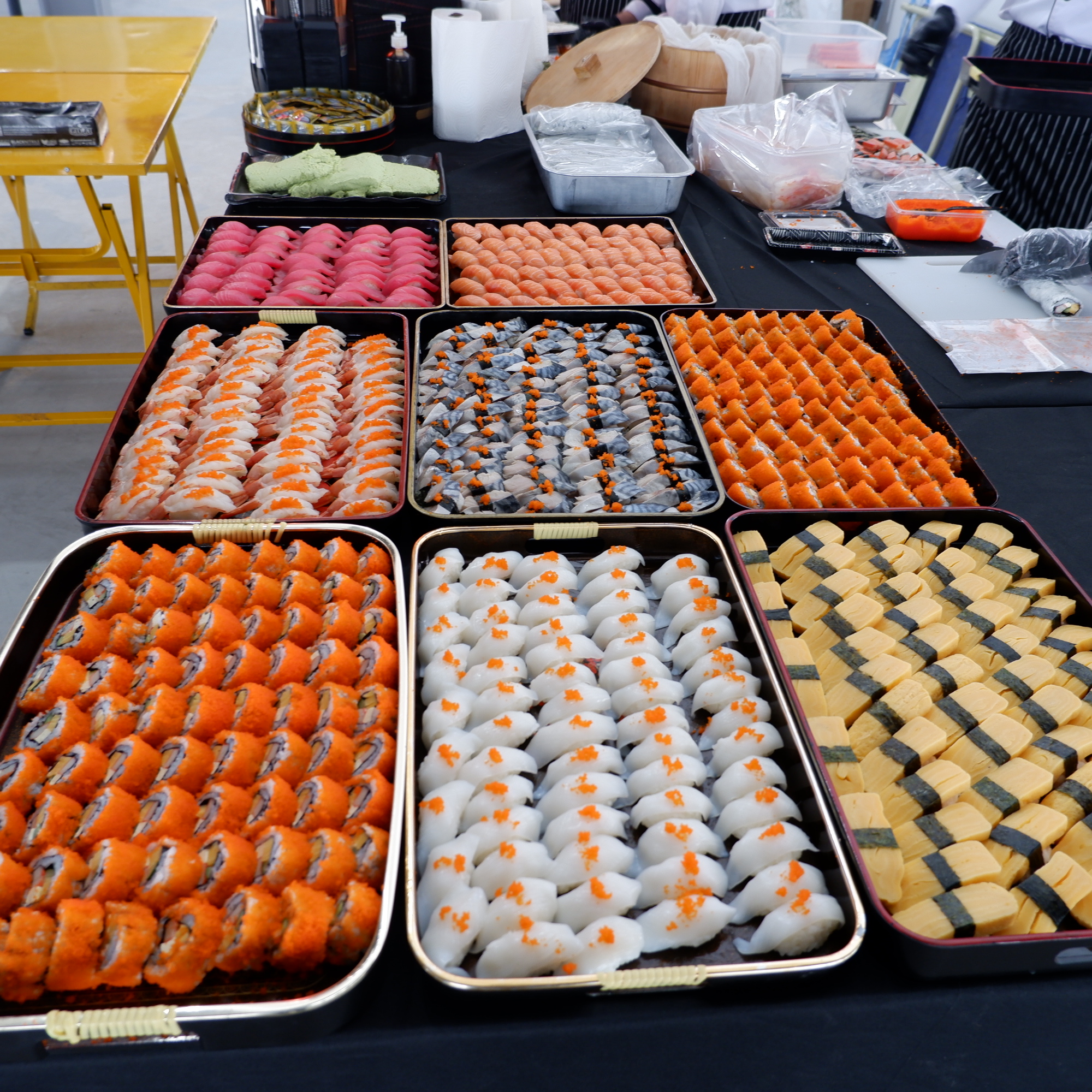 รับจัดเลี้ยงอาหารญี่ปุ่น ซูชิ ซาซิมิ แซลมอน นอกสถานที่ ณ One Bangkok เขตปทุมวัน