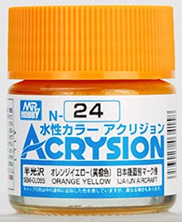 สีสูตรน้ำ Acrysion N24 Orange Yellow