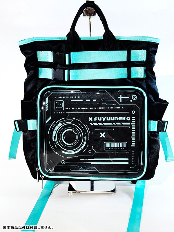 Oshikatsu Bag KINO- Techwear Style Black x Green(Provisional Pre-order)