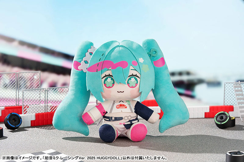 Hatsune Miku GT Project Hatsune Miku: Racing Ver. 2025 HUGGYDOLL(Pre-order)
