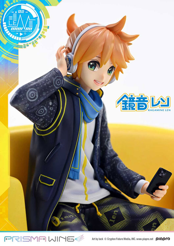 PRISMA WING Piapro Characters Kagamine Len "Art by lack" 1/7 Complete Figure(Pre-order)